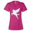 Women’s Relaxed Jersey V-Neck Tee Thumbnail