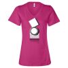 Women’s Relaxed Jersey V-Neck Tee Thumbnail