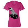 Women’s Relaxed Jersey V-Neck Tee Thumbnail