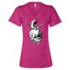 Women’s Relaxed Jersey V-Neck Tee Thumbnail