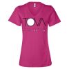 Women’s Relaxed Jersey V-Neck Tee Thumbnail