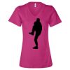 Women’s Relaxed Jersey V-Neck Tee Thumbnail