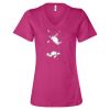 Women’s Relaxed Jersey V-Neck Tee Thumbnail