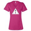 Women’s Relaxed Jersey V-Neck Tee Thumbnail