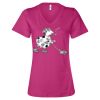 Women’s Relaxed Jersey V-Neck Tee Thumbnail
