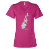 Women’s Relaxed Jersey V-Neck Tee Thumbnail