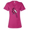 Women’s Relaxed Jersey V-Neck Tee Thumbnail