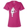 Women’s Relaxed Jersey V-Neck Tee Thumbnail