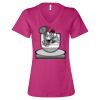Women’s Relaxed Jersey V-Neck Tee Thumbnail