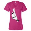 Women’s Relaxed Jersey V-Neck Tee Thumbnail