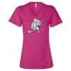 Women’s Relaxed Jersey V-Neck Tee Thumbnail