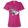 Women’s Relaxed Jersey V-Neck Tee Thumbnail
