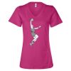 Women’s Relaxed Jersey V-Neck Tee Thumbnail
