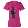 Women’s Relaxed Jersey V-Neck Tee Thumbnail