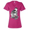 Women’s Relaxed Jersey V-Neck Tee Thumbnail