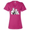 Women’s Relaxed Jersey V-Neck Tee Thumbnail