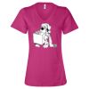 Women’s Relaxed Jersey V-Neck Tee Thumbnail