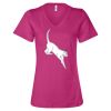 Women’s Relaxed Jersey V-Neck Tee Thumbnail