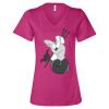 Women’s Relaxed Jersey V-Neck Tee Thumbnail