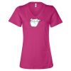 Women’s Relaxed Jersey V-Neck Tee Thumbnail