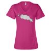 Women’s Relaxed Jersey V-Neck Tee Thumbnail