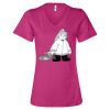 Women’s Relaxed Jersey V-Neck Tee Thumbnail