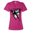 Women’s Relaxed Jersey V-Neck Tee Thumbnail