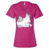 Women’s Relaxed Jersey V-Neck Tee Thumbnail