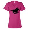 Women’s Relaxed Jersey V-Neck Tee Thumbnail
