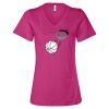 Women’s Relaxed Jersey V-Neck Tee Thumbnail