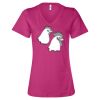 Women’s Relaxed Jersey V-Neck Tee Thumbnail