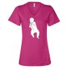 Women’s Relaxed Jersey V-Neck Tee Thumbnail