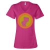 Women’s Relaxed Jersey V-Neck Tee Thumbnail