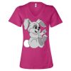 Women’s Relaxed Jersey V-Neck Tee Thumbnail