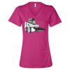 Women’s Relaxed Jersey V-Neck Tee Thumbnail