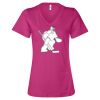 Women’s Relaxed Jersey V-Neck Tee Thumbnail