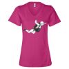 Women’s Relaxed Jersey V-Neck Tee Thumbnail