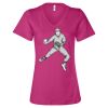 Women’s Relaxed Jersey V-Neck Tee Thumbnail
