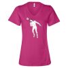 Women’s Relaxed Jersey V-Neck Tee Thumbnail