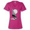 Women’s Relaxed Jersey V-Neck Tee Thumbnail