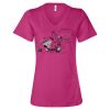 Women’s Relaxed Jersey V-Neck Tee Thumbnail