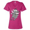 Women’s Relaxed Jersey V-Neck Tee Thumbnail
