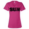 Women’s Relaxed Jersey V-Neck Tee Thumbnail