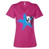 Women’s Relaxed Jersey V-Neck Tee Thumbnail