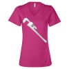 Women’s Relaxed Jersey V-Neck Tee Thumbnail