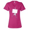 Women’s Relaxed Jersey V-Neck Tee Thumbnail