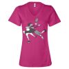 Women’s Relaxed Jersey V-Neck Tee Thumbnail