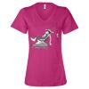 Women’s Relaxed Jersey V-Neck Tee Thumbnail