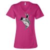 Women’s Relaxed Jersey V-Neck Tee Thumbnail
