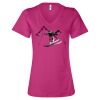 Women’s Relaxed Jersey V-Neck Tee Thumbnail